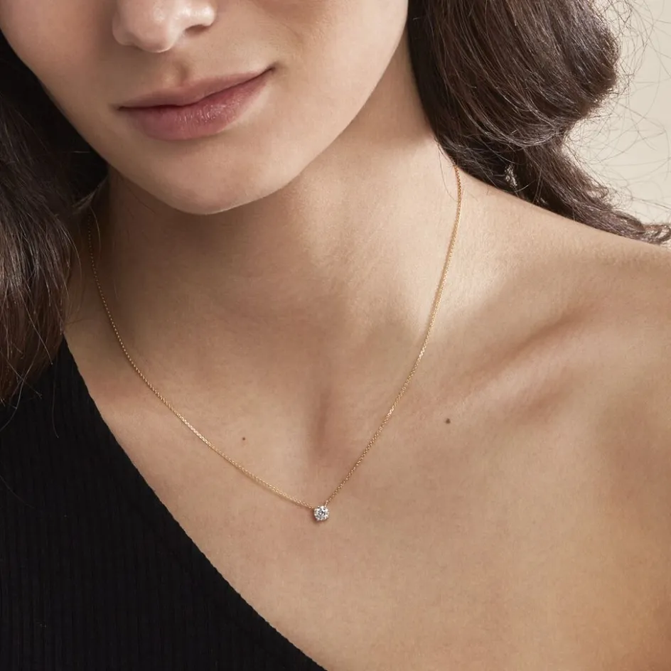 Histoire d'Or Collier Collection Aphrodite Or Jaune Diamant Synthetique* Colliers|Colliers