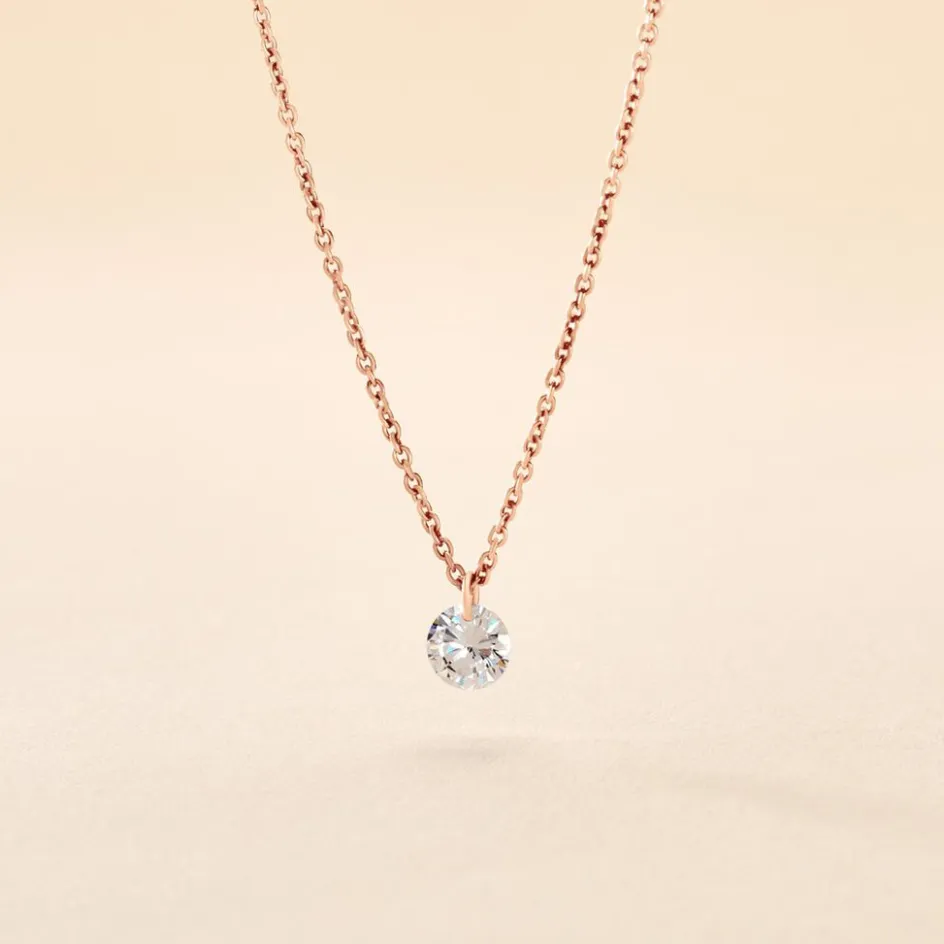 Best Histoire d'Or Collier Constantin De Zirconium argent rose oxyde