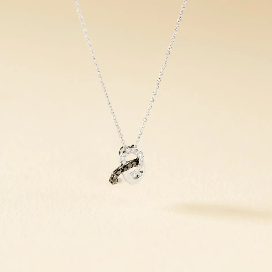 Sale Histoire d'Or Collier Constellation Or Blanc Diamant