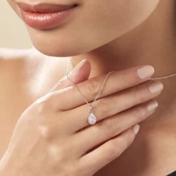 Sale Histoire d'Or Collier Court Argent Blanc Tania Oxyde De Zirconium argent blanc oxyde rose