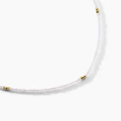 Sale Histoire d'Or Collier Cyclades Argent Jaune Quartz argent jaune quartz rose