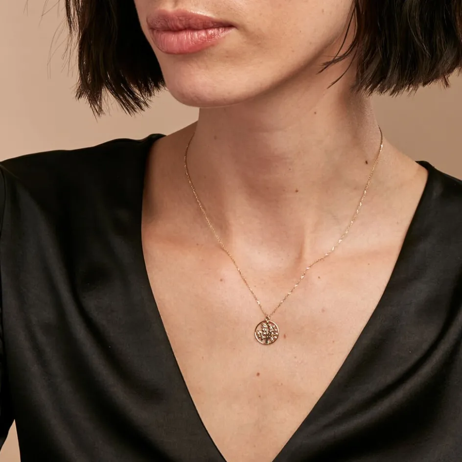 Sale Histoire d'Or Collier Dahlila Or Jaune