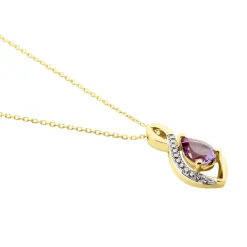 Histoire d'Or Collier Dalil Or Jaune Amethyste Oxyde* Colliers|Colliers