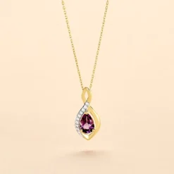 Histoire d'Or Collier Dalil Or Jaune Amethyste Oxyde* Colliers|Colliers