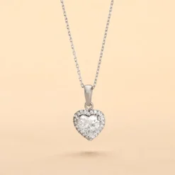 Sale Histoire d'Or Collier Dari Or Blanc Oxyde De Zirconium