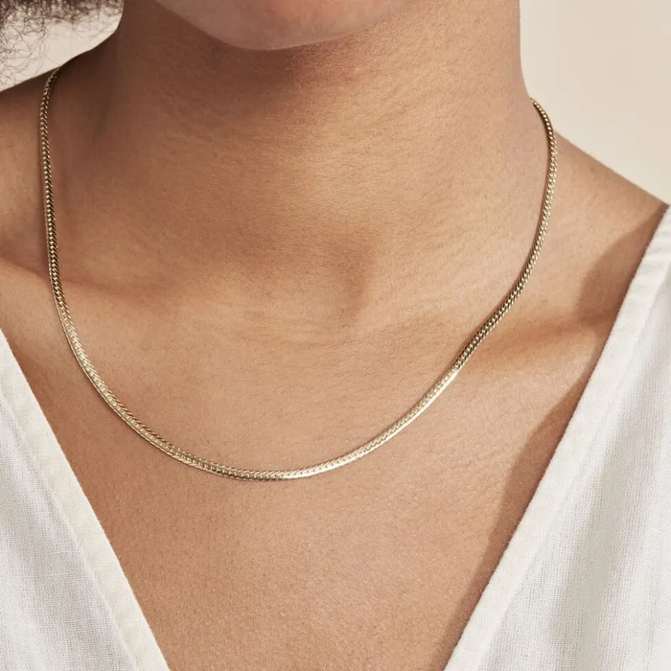 Histoire d'Or Collier Doline Maille Anglaise* Colliers|Colliers