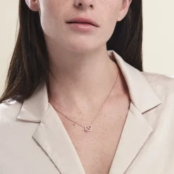 Histoire d'Or Collier Donatiane Argent Rose Oxyde De Zirconium argent rose oxyde zirconium