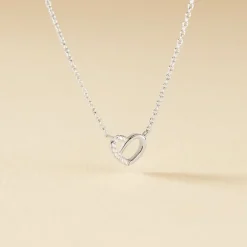 Outlet Histoire d'Or Collier Dorthea Argent Blanc Oxyde De Zirconium