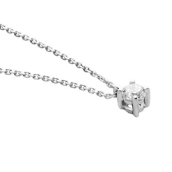 Clearance Histoire d'Or Collier Elfa Or Blanc Diamant