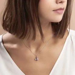 Sale Histoire d'Or Collier Eliniane Argent Blanc Oxyde De Zirconium