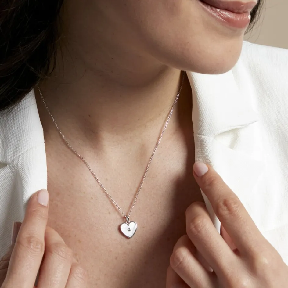 Histoire d'Or Collier Erina Argent Blanc Nacre Oxyde De Zirconium* Colliers|Colliers