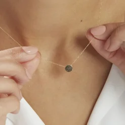 Clearance Histoire d'Or Collier Eryne Or Jaune