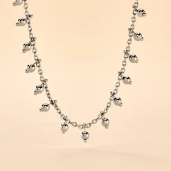 Outlet Histoire d'Or Collier Fancy Argent Blanc