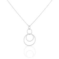 Clearance Histoire d'Or Collier Flaura Argent Blanc