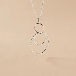Clearance Histoire d'Or Collier Flaura Argent Blanc