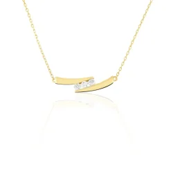 Best Histoire d'Or Collier Galya Or Jaune Diamant