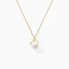 Clearance Histoire d'Or Collier Gladdie Or Jaune Perle De Culture