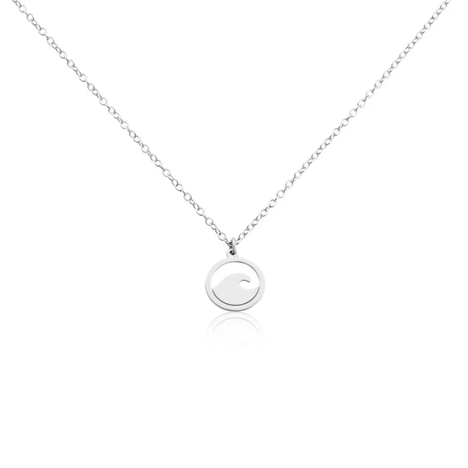 Clearance Histoire d'Or Collier Hawai Argent Blanc