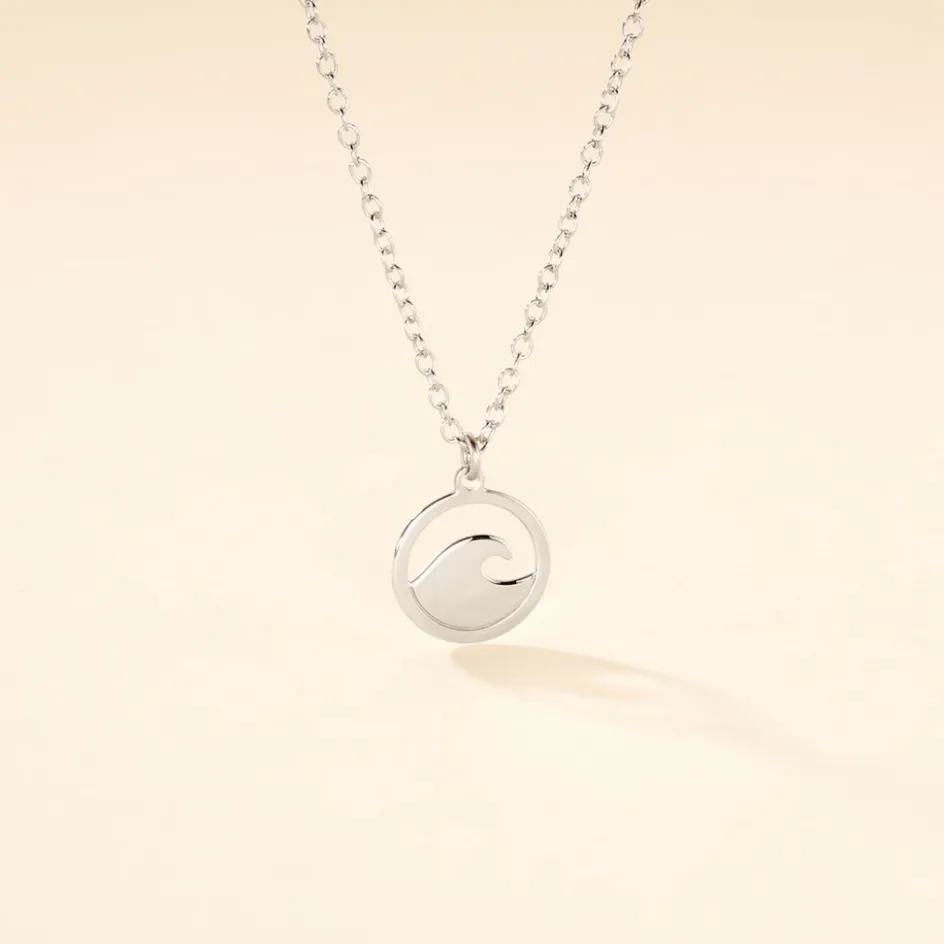 Clearance Histoire d'Or Collier Hawai Argent Blanc