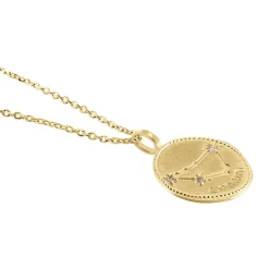 Sale Histoire d'Or Collier Iago Plaqué Or Oxydes De Zirconium