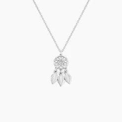 Best Histoire d'Or Collier Ida Argent Blanc