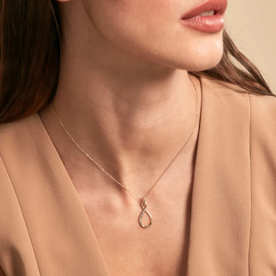 Best Histoire d'Or Collier Ilan Or Jaune Diamant