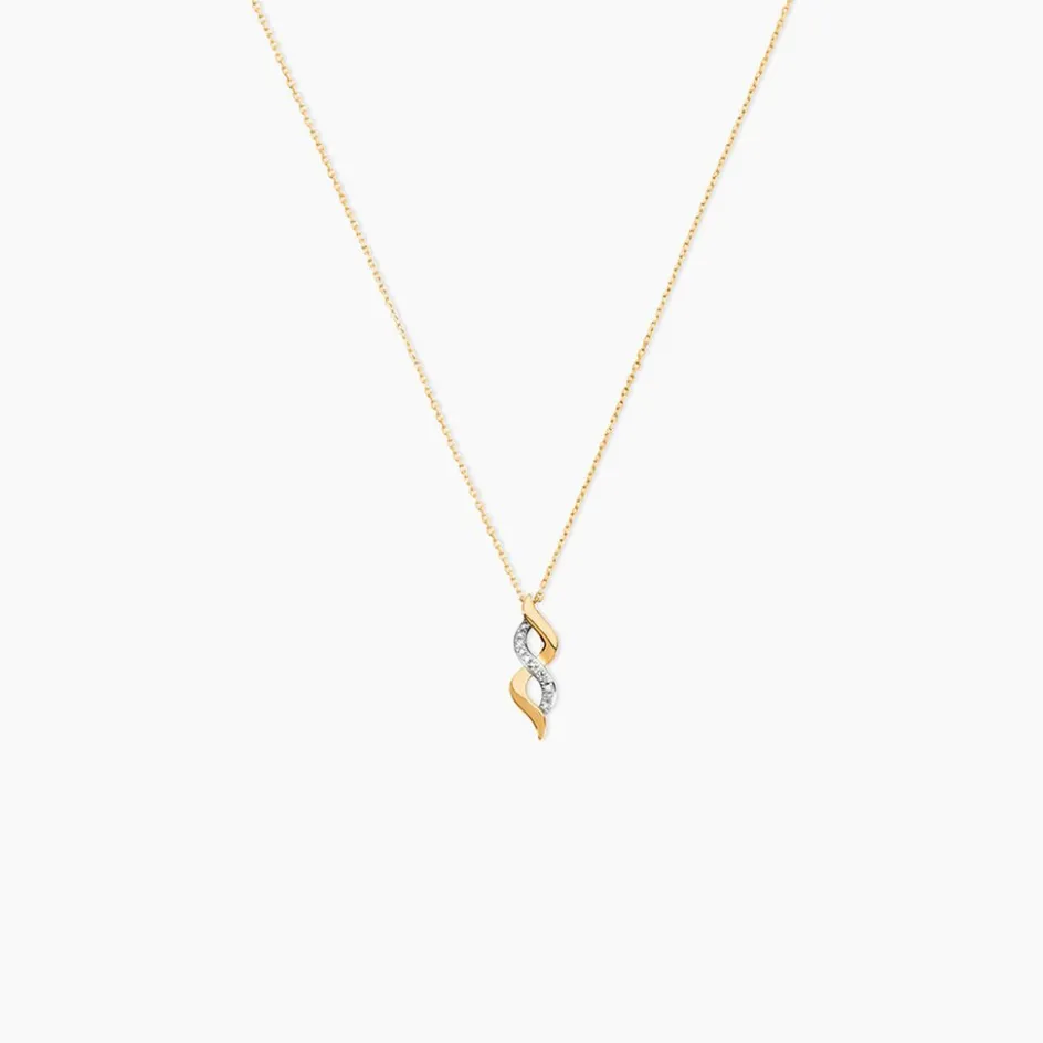 Clearance Histoire d'Or Collier Ilarione Or Jaune Diamant