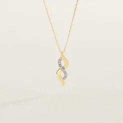 Clearance Histoire d'Or Collier Ilarione Or Jaune Diamant
