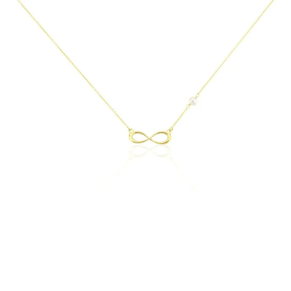 Outlet Histoire d'Or Collier Illenia Or Jaune Perle De Culture