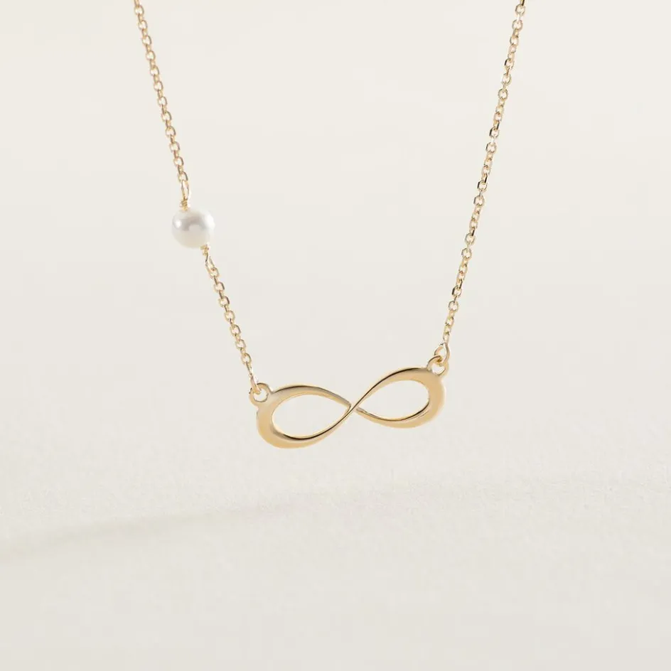 Outlet Histoire d'Or Collier Illenia Or Jaune Perle De Culture