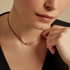 Histoire d'Or Collier Infini Pop Argent Jaune Oxyde De Zirconium* Colliers|Colliers