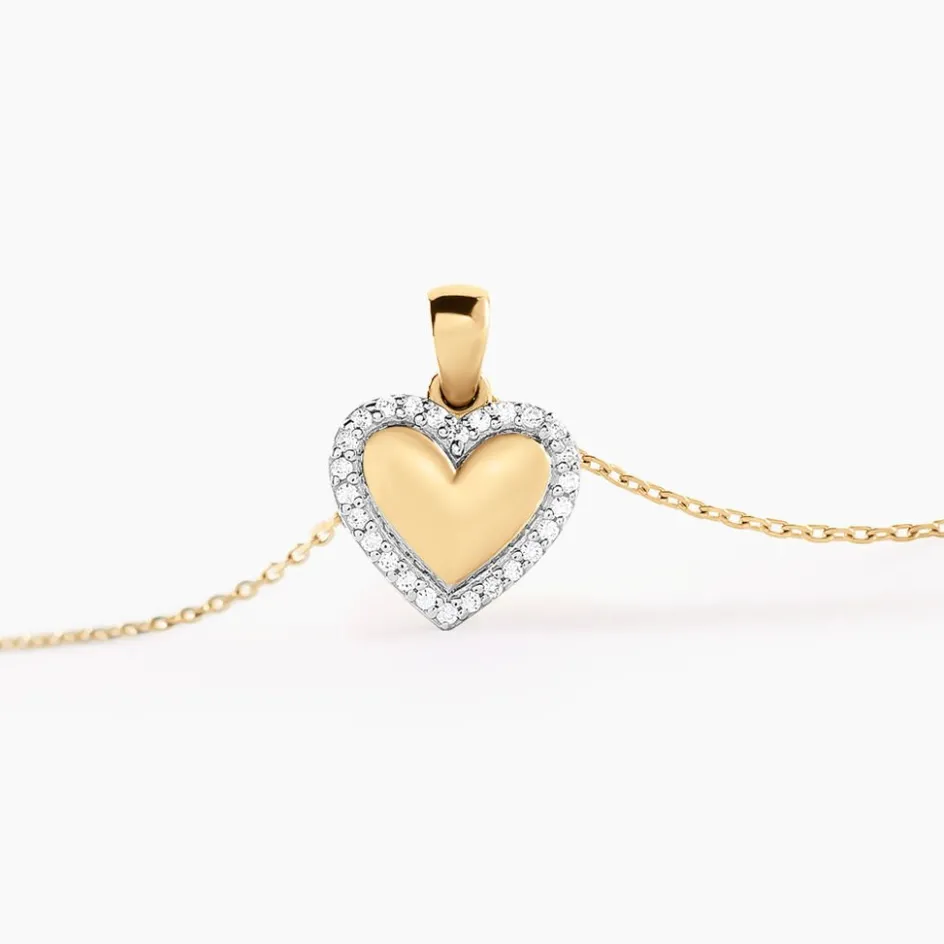 Best Histoire d'Or Collier Inocencio Or Jaune Oxyde De Zirconium