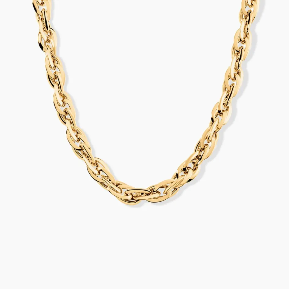 Clearance Histoire d'Or Collier Izar Torsadee Or Jaune