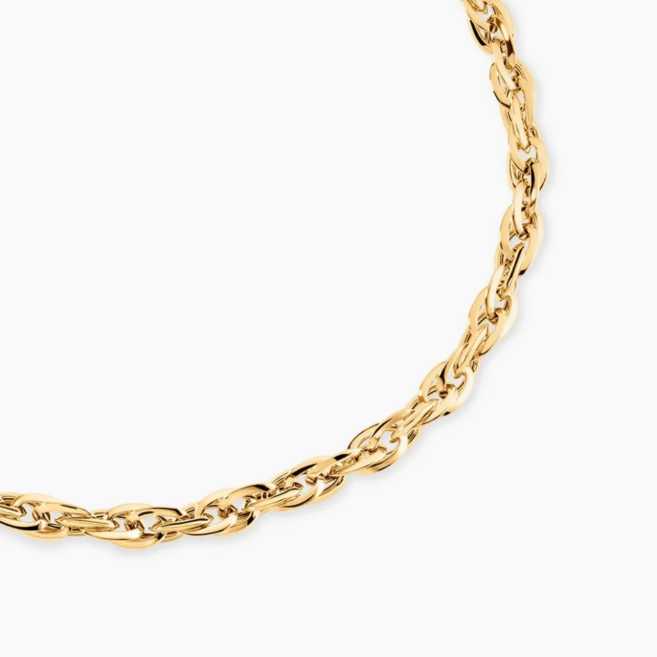 Clearance Histoire d'Or Collier Izar Torsadee Or Jaune