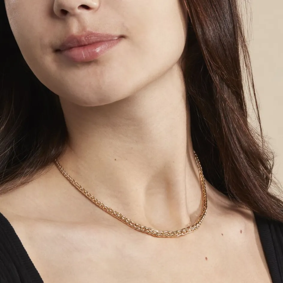 Histoire d'Or Collier Jany Danilo Maille Palmier* Colliers|Colliers