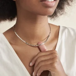 Outlet Histoire d'Or Collier Jasmin Tresse Or Tricolore