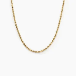 Discount Histoire d'Or Collier Jerry Maille Corde or jaune