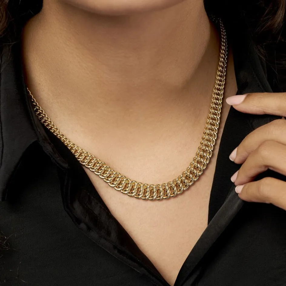 Clearance Histoire d'Or Collier Jimmy Maille Americaine Or Jaune