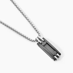 JOURDAN Collier Acier* Colliers|Colliers