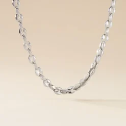 JOURDAN Collier Homme Mikeno Acier Blanc* Colliers|Colliers