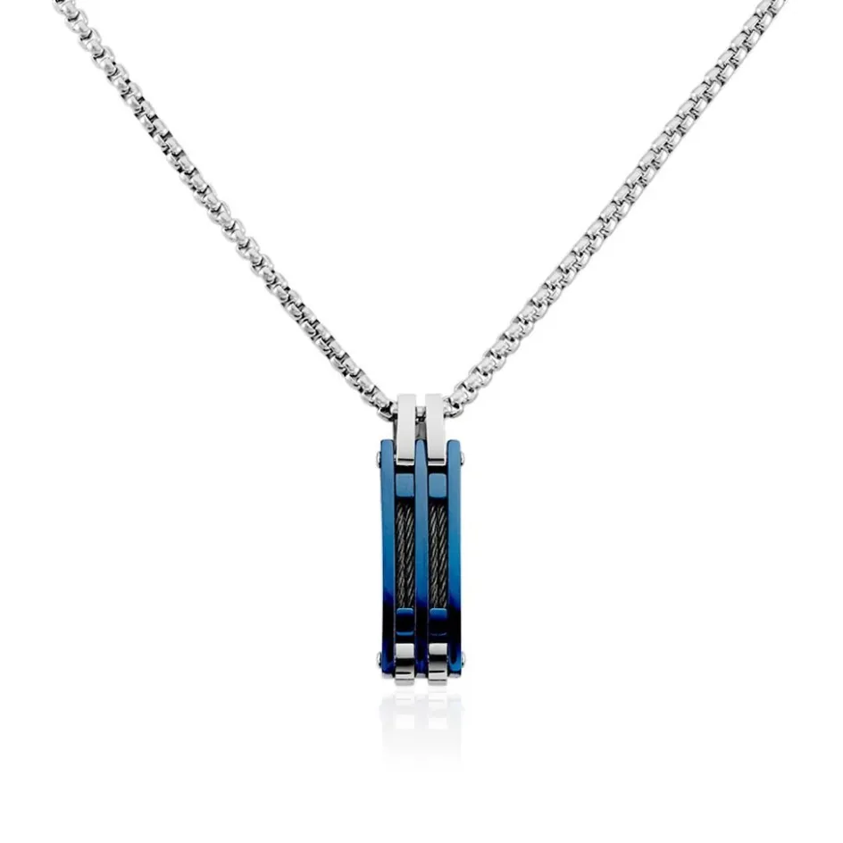 JOURDAN Collier Priam Acier* Colliers|Colliers