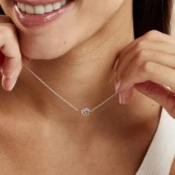 Sale Histoire d'Or Collier Kaelya Argent Blanc