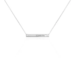 Histoire d'Or Collier Kamile argent blanc