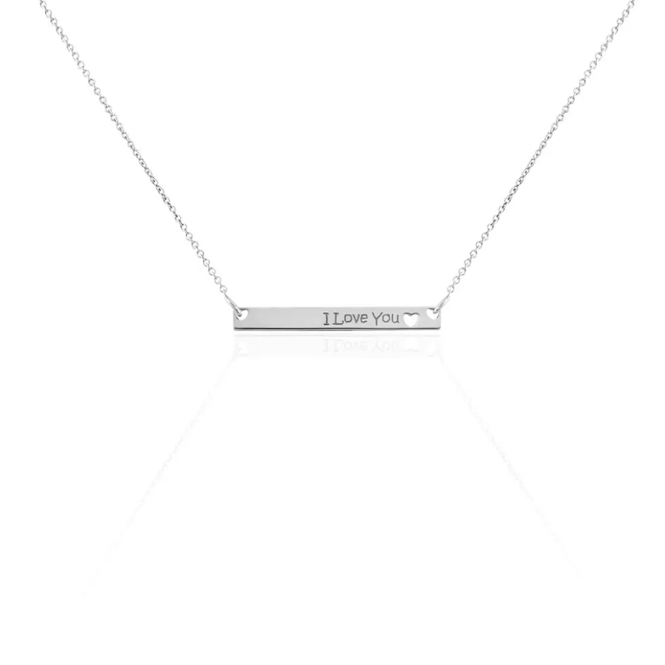 Histoire d'Or Collier Kamile argent blanc