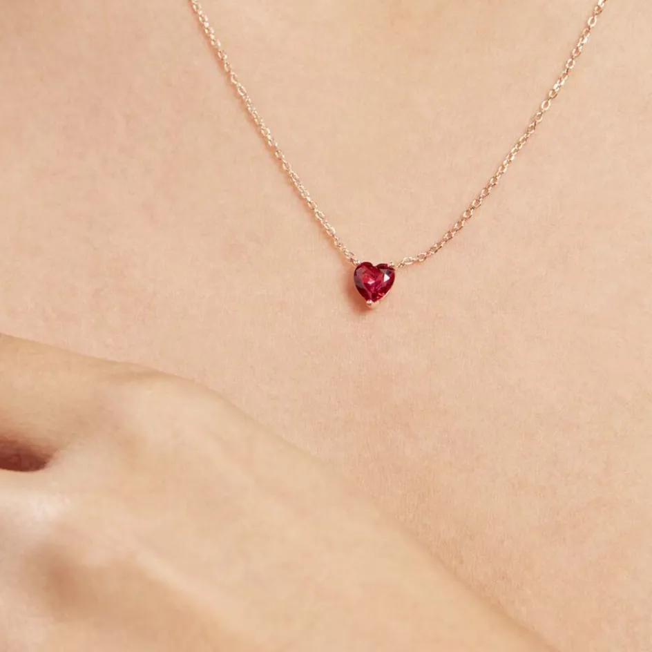 Clearance Histoire d'Or Collier Kelvyn Argent Rose Oxyde