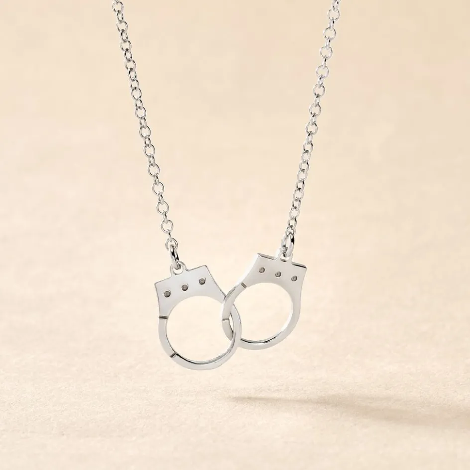 Clearance Histoire d'Or Collier Kim argent blanc