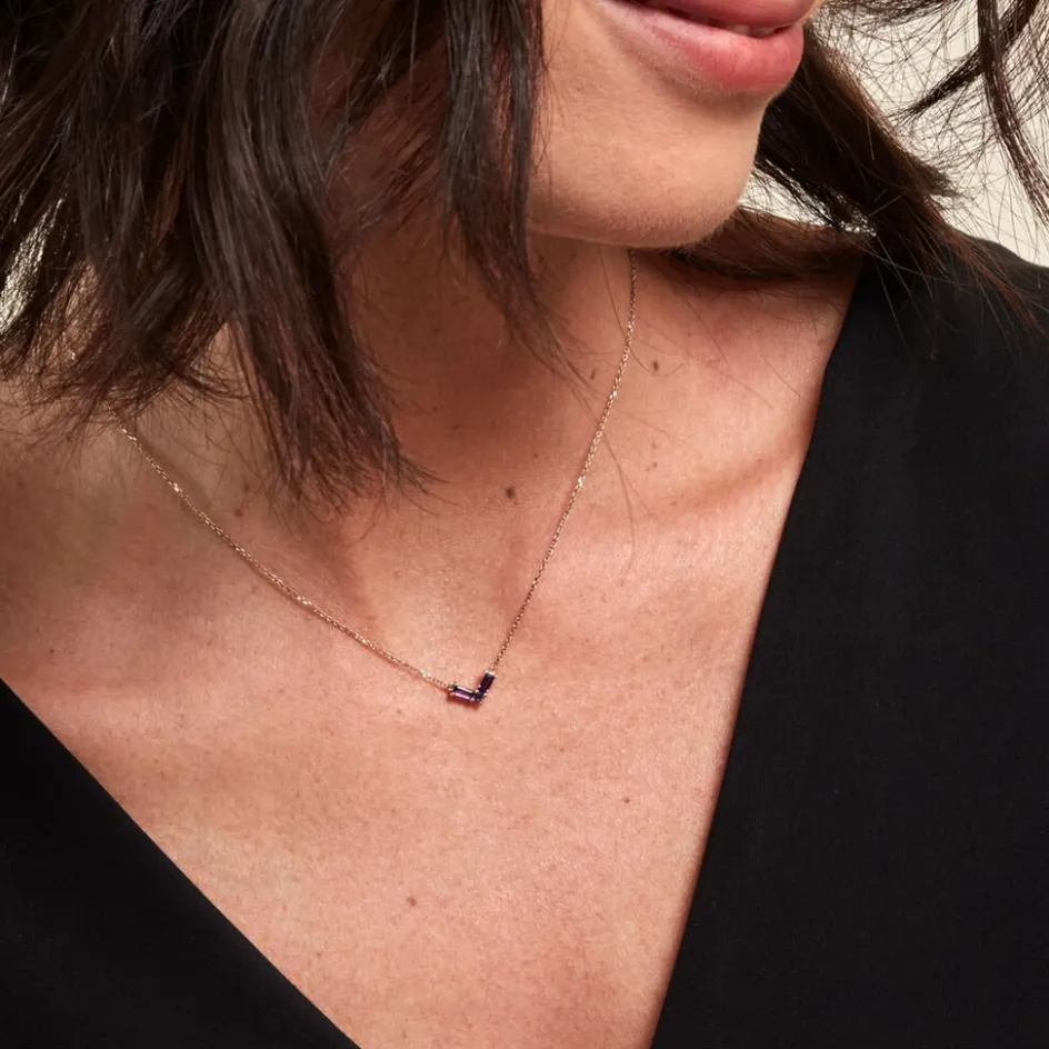 Clearance Histoire d'Or Collier Lavender Or Jaune Améthyste or jaune améthyste violet