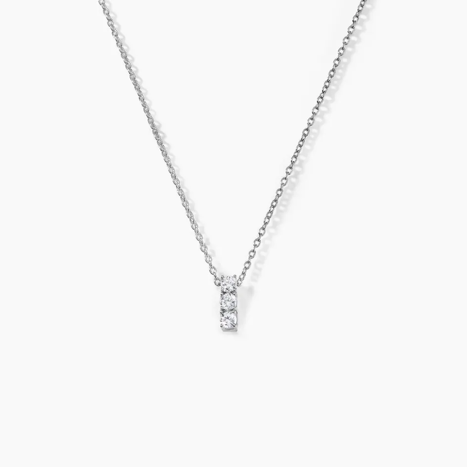 Clearance Histoire d'Or Collier Leala Argent Blanc Oxyde De Zirconium
