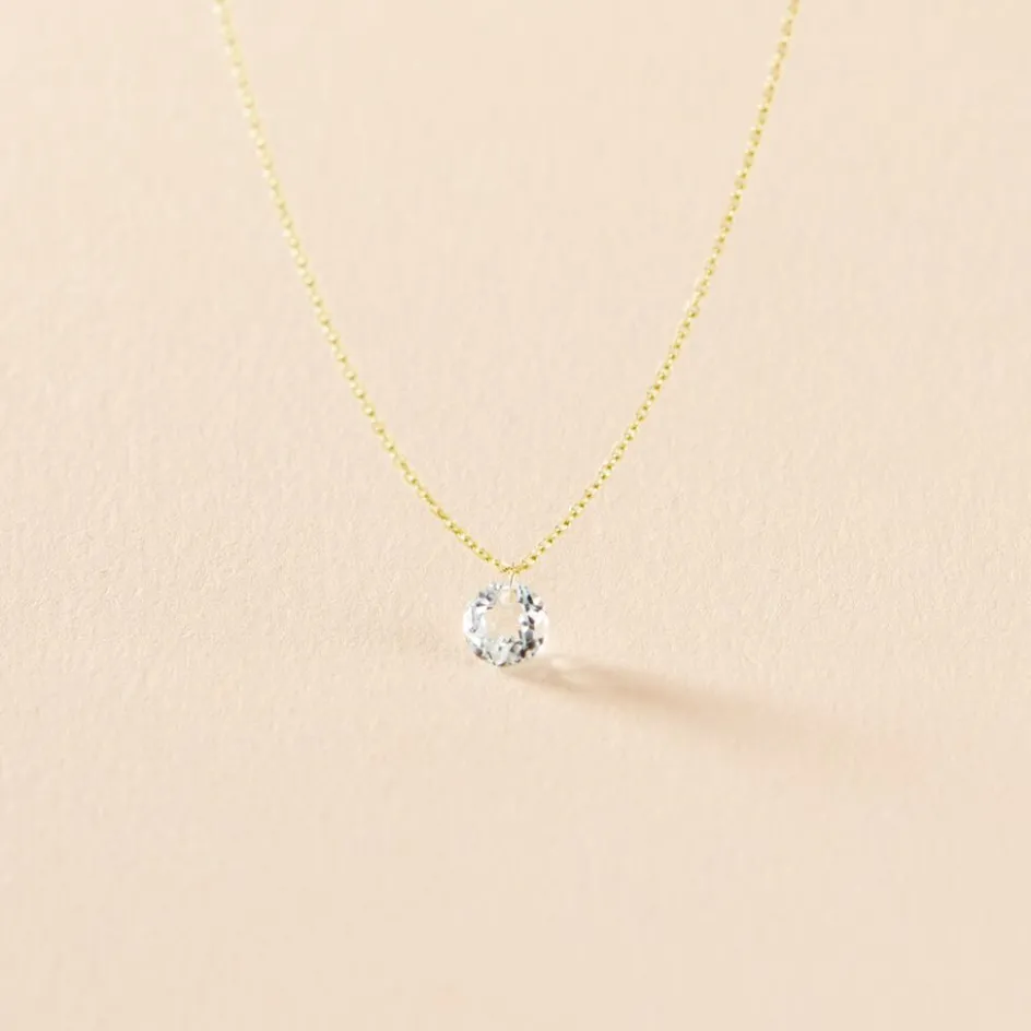 Online Histoire d'Or Collier Les Audacieuses Or Jaune Topaze or jaune topaze azur