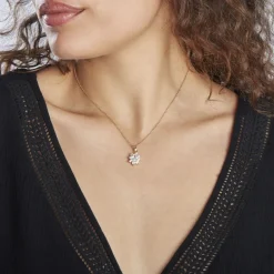 Best Histoire d'Or Collier Lisea Plaqué Or Oxydes De Zirconium plaqué or jaune oxyde